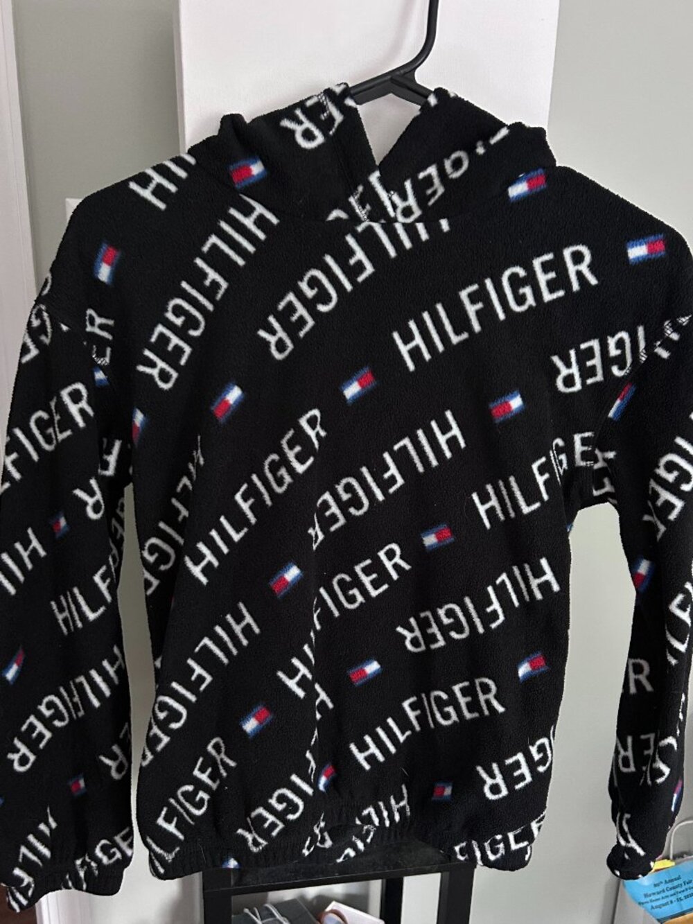 Youth Large Tommy Hilfiger Fleece Pullover Hoodie